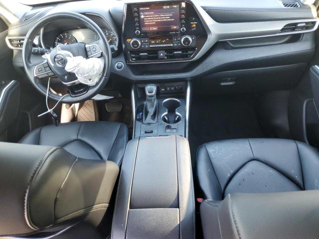 5TDGZRAH1LS003617 - 2020 TOYOTA HIGHLANDER XLE 蓝色 照片 8