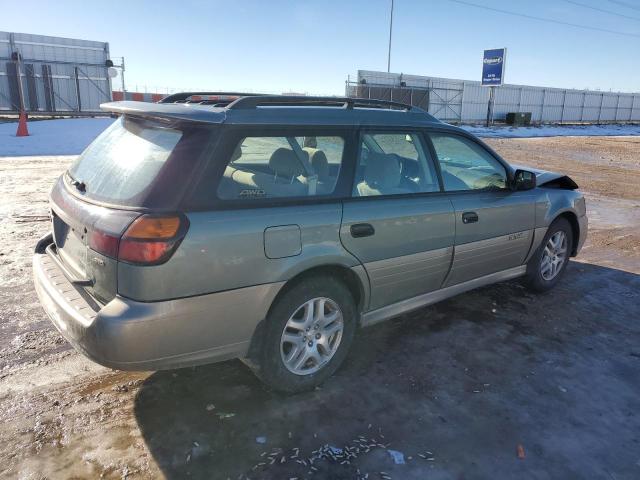 4S3BH675337605115 - 2003 SUBARU LEGACY OUTBACK AWP 绿色 照片 3