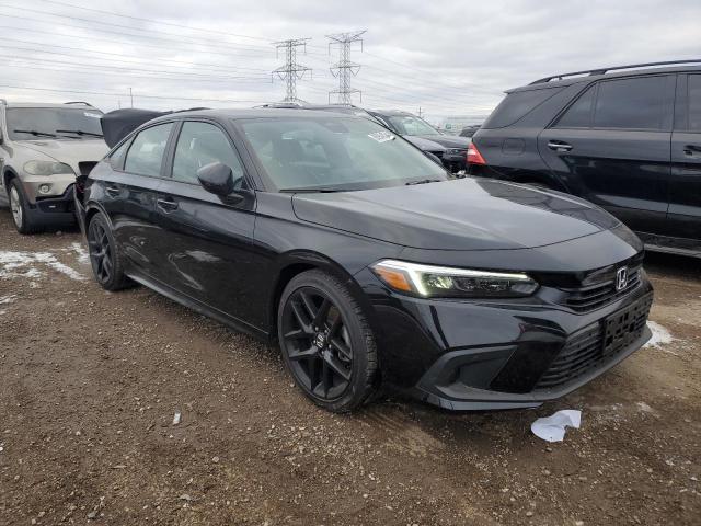 2HGFE2F59RH563570 - 2024 HONDA CIVIC SPORT BLACK photo 4