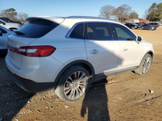 2LMTJ6LR2GBL26348 - 2016 LINCOLN MKX RESERVE WHITE photo 3