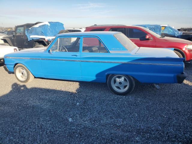 3F31T242859 - 1963 FORD FAIRLANE BLUE photo 2