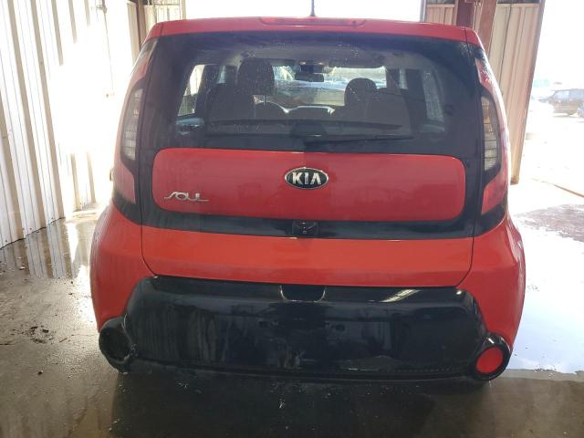 KNDJP3A55G7867665 - 2016 KIA SOUL + RED photo 6