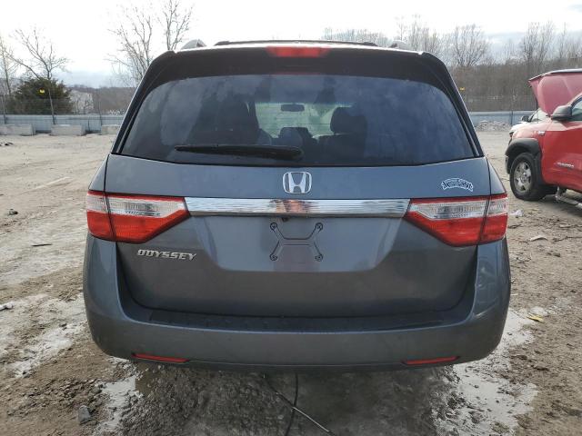 5FNRL5H66CB062934 - 2012 HONDA ODYSSEY EXL GRAY photo 6