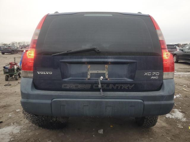 YV1SZ59H641161550 - 2004 VOLVO XC70 BLUE photo 6