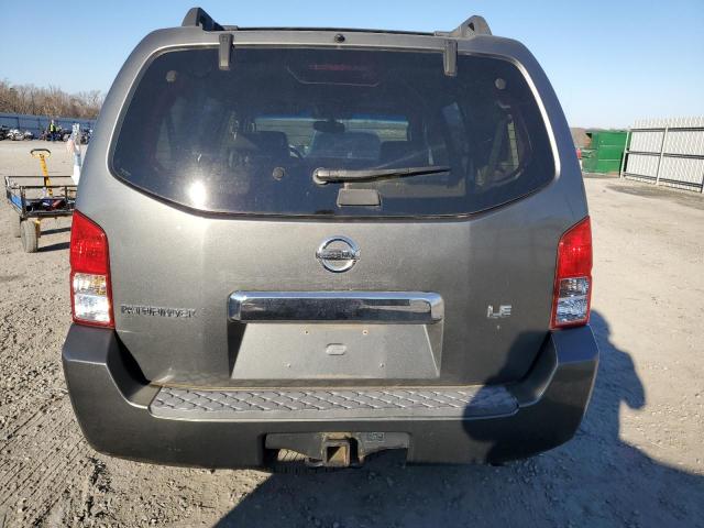 5N1AR18W85C742849 - 2005 NISSAN PATHFINDER LE ნაცრისფერი ფოტო 6