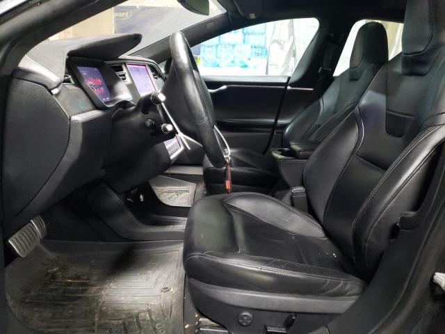 5YJSA1H26EFP65496 - 2014 TESLA MODEL S BLACK photo 7