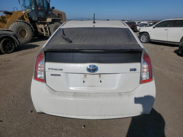 JTDKN3DUXC5480824 - 2012 TOYOTA PRIUS 白色 照片 6