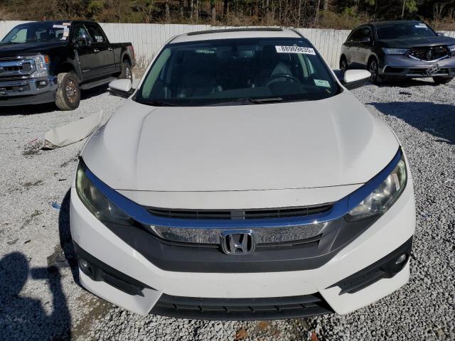 19XFC1F77GE025121 - 2016 HONDA CIVIC EXL WHITE photo 5