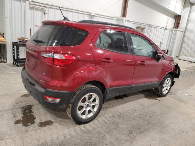 MAJ6P1UL2JC182886 - 2018 FORD ECOSPORT SE წითელი ფოტო 3