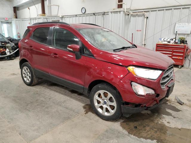 MAJ6P1UL2JC182886 - 2018 FORD ECOSPORT SE წითელი ფოტო 4