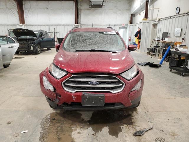 MAJ6P1UL2JC182886 - 2018 FORD ECOSPORT SE წითელი ფოტო 5