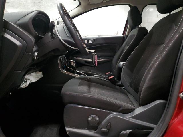 MAJ6P1UL2JC182886 - 2018 FORD ECOSPORT SE წითელი ფოტო 7