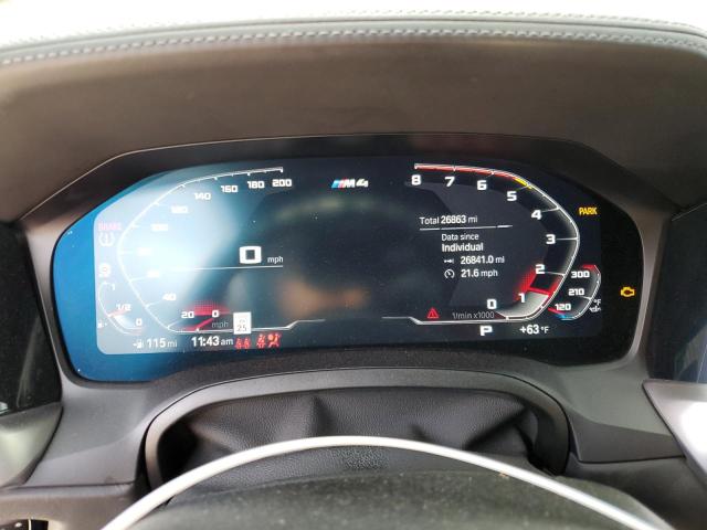 WBS43AZ02PCM18370 - 2023 BMW M4 COMPETITION BLACK photo 9