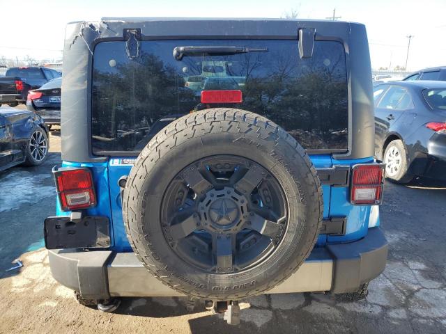 1C4BJWDG4EL202118 - 2014 JEEP WRANGLER U SPORT ლურჯი ფოტო 6