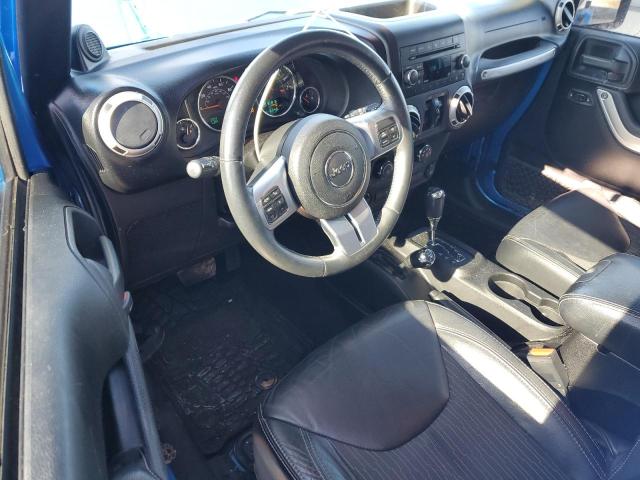 1C4BJWDG4EL202118 - 2014 JEEP WRANGLER U SPORT ლურჯი ფოტო 8