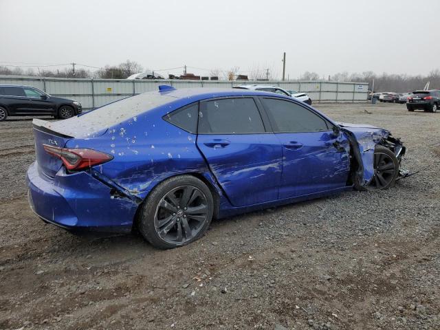 19UUB5F55MA000122 - 2021 ACURA TLX TECH A BLUE photo 3