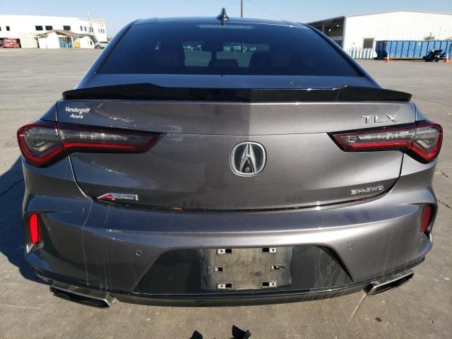 19UUB6F59MA000422 - 2021 ACURA TLX TECH A GRAY photo 6