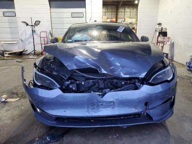 5YJSA1E59NF472335 - 2022 TESLA MODEL S GRAY photo 5