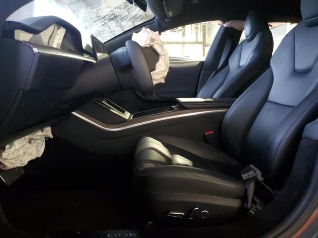 5YJSA1E59NF472335 - 2022 TESLA MODEL S GRAY photo 7