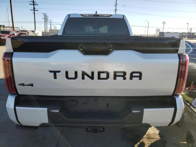 5TFNA5EC8NX001706 - 2022 TOYOTA TUNDRA CREWMAX PLATINUM თეთრი ფოტო 6