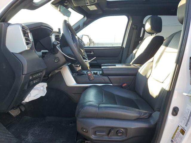 5TFNA5EC8NX001706 - 2022 TOYOTA TUNDRA CREWMAX PLATINUM თეთრი ფოტო 7