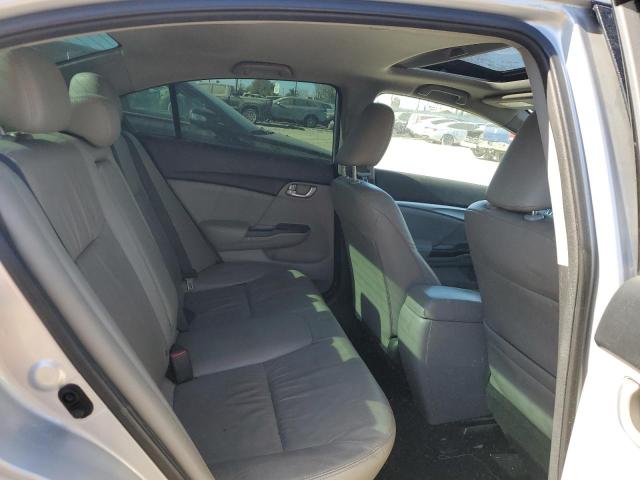 19XFB2F93FE239158 - 2015 HONDA CIVIC EXL ვერცხლისფერი ფოტო 10