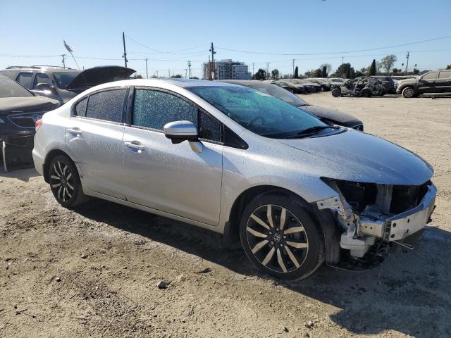 19XFB2F93FE239158 - 2015 HONDA CIVIC EXL ვერცხლისფერი ფოტო 4