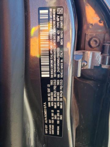 ZASFAKNN0J7B93550 - 2018 ALFA ROMEO STELVIO TI SPORT GRAY photo 13