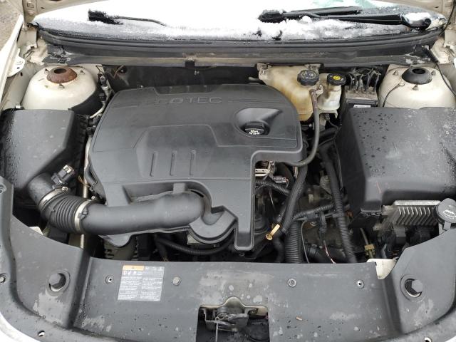 1G1ZE5E10BF285394 - 2011 CHEVROLET MALIBU LTZ WHITE photo 11