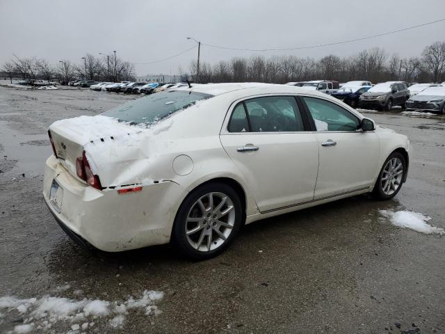 1G1ZE5E10BF285394 - 2011 CHEVROLET MALIBU LTZ WHITE photo 3
