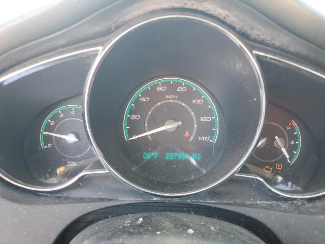 1G1ZE5E10BF285394 - 2011 CHEVROLET MALIBU LTZ WHITE photo 9