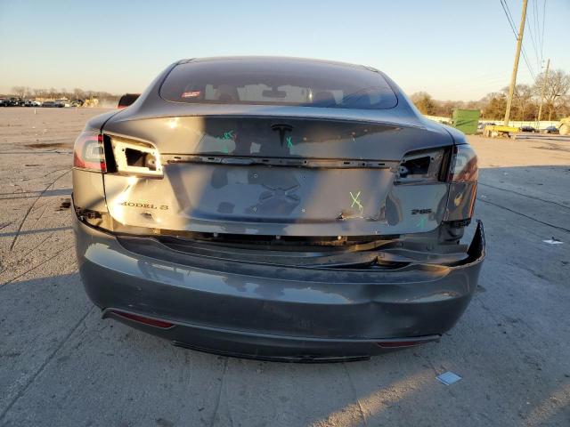 5YJSA1CP6DFP17482 - 2013 TESLA MODEL S GRAY photo 6