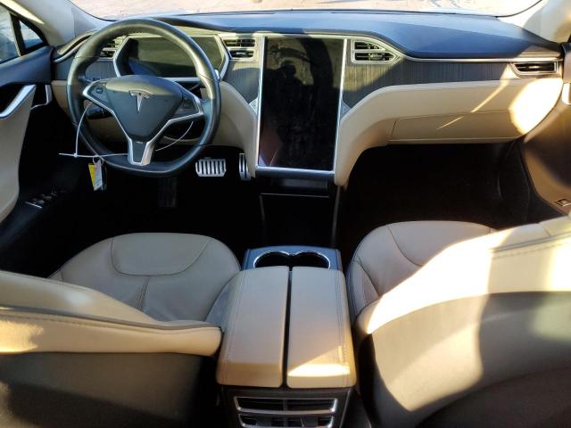 5YJSA1CP6DFP17482 - 2013 TESLA MODEL S GRAY photo 8