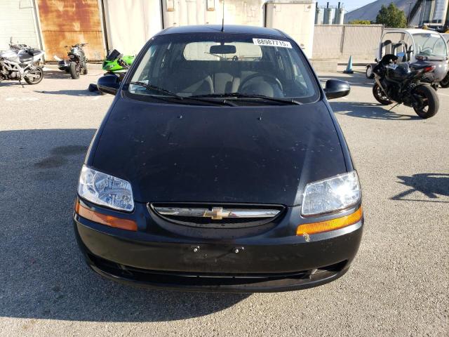 KL1TD66658B048780 - 2008 CHEVROLET AVEO BASE 黑色 照片 5