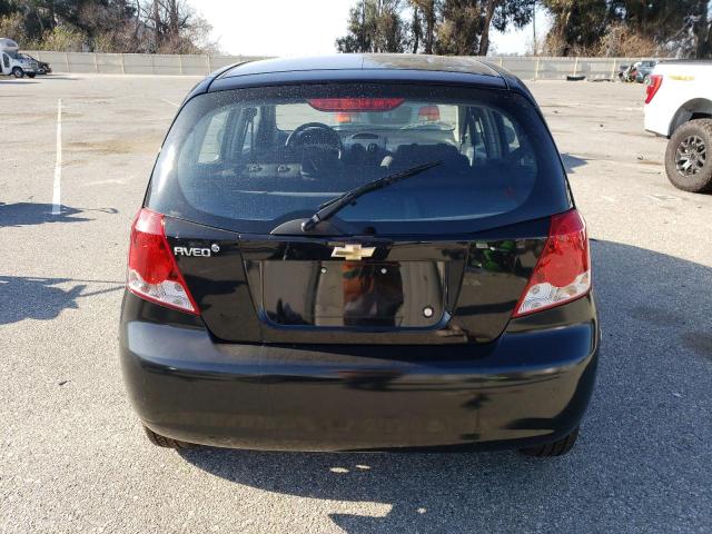 KL1TD66658B048780 - 2008 CHEVROLET AVEO BASE 黑色 照片 6