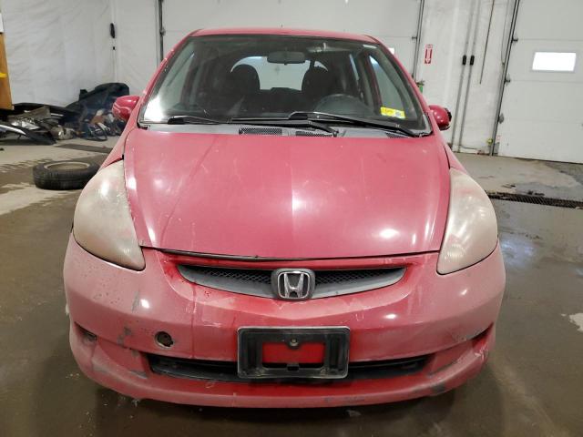 JHMGD376X7S034491 - 2007 HONDA FIT S 红色 照片 5