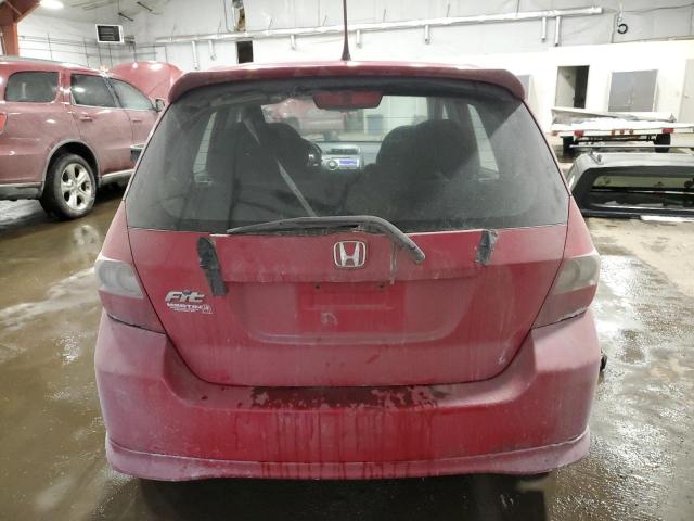 JHMGD376X7S034491 - 2007 HONDA FIT S 红色 照片 6