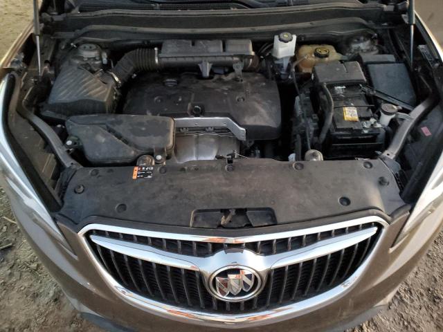 LRBFXCSAXKD043557 - 2019 BUICK ENVISION ESSENCE Շագանակագույն լուսանկար 11