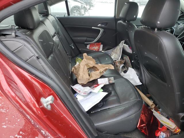 2G4GL5EX9F9174068 - 2015 BUICK REGAL RED photo 10