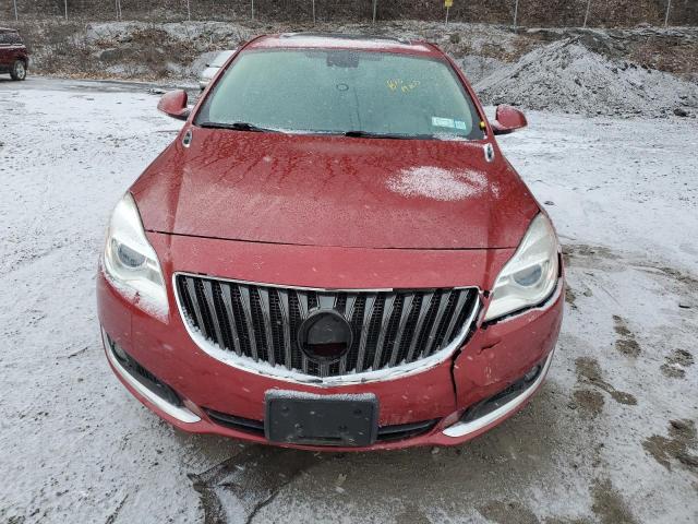 2G4GL5EX9F9174068 - 2015 BUICK REGAL RED photo 5