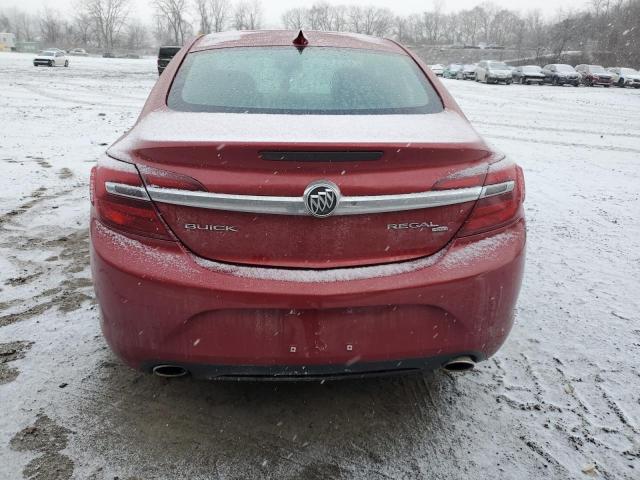 2G4GL5EX9F9174068 - 2015 BUICK REGAL RED photo 6