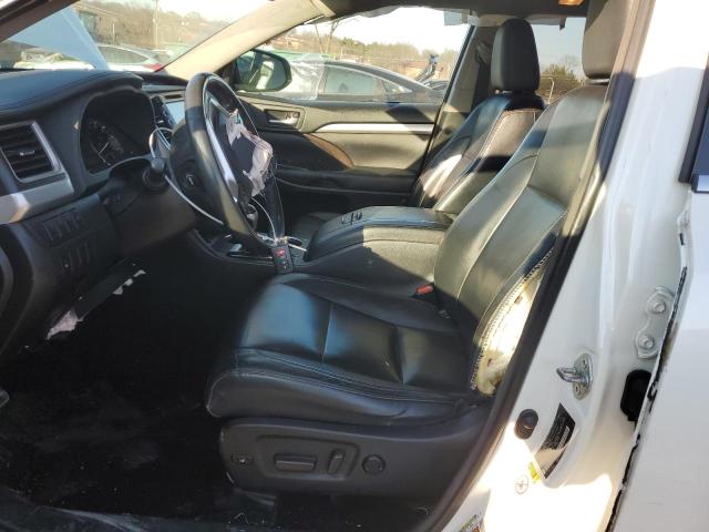 5TDJKRFH3FS194190 - 2015 TOYOTA HIGHLANDER XLE 白色 照片 7