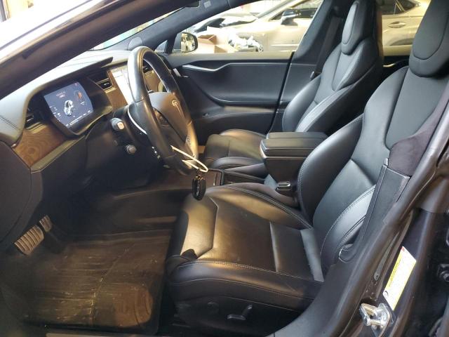 5YJSA1E49JF275456 - 2018 TESLA MODEL S CHARCOAL photo 7