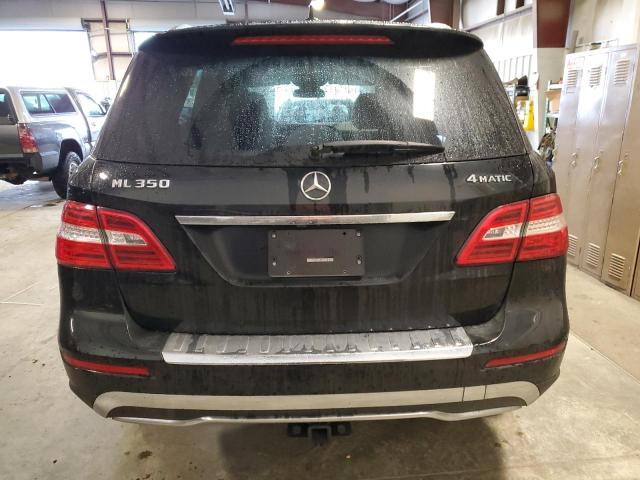 4JGDA5HB1FA614507 - 2015 MERCEDES-BENZ ML 350 4MATIC BLACK photo 6