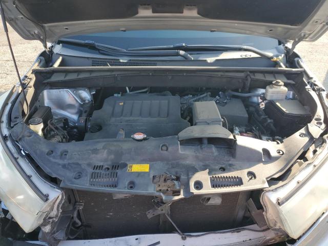 5TDJKRFH5GS282319 - 2016 TOYOTA HIGHLANDER XLE SILVER photo 12