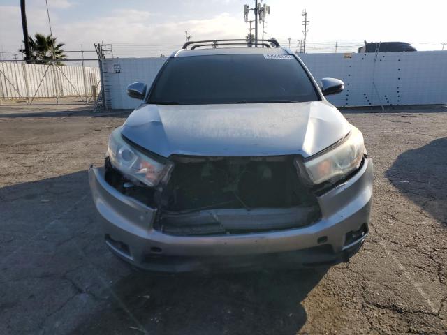 5TDJKRFH5GS282319 - 2016 TOYOTA HIGHLANDER XLE SILVER photo 5