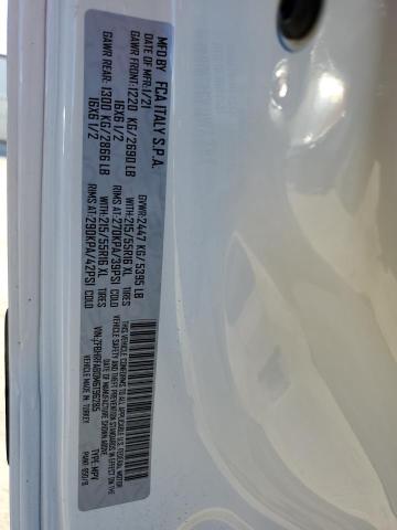 ZFBHRFAB0M6T96285 - 2021 RAM PROMASTER WHITE photo 12