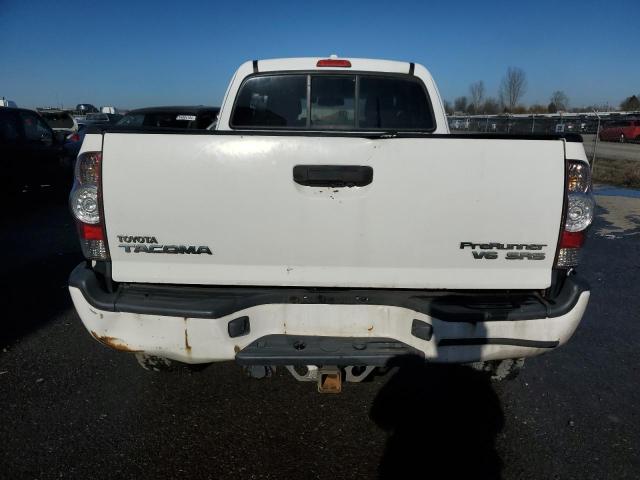 5TETU4GN0AZ697035 - 2010 TOYOTA TACOMA PRERUNNER ACCESS CAB WHITE photo 6