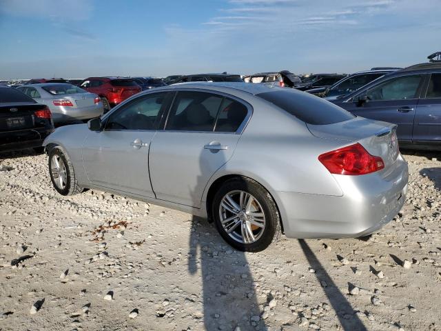 JN1CV6APXAM404921 - 2010 INFINITI G37 BASE SILVER photo 2