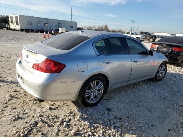 JN1CV6APXAM404921 - 2010 INFINITI G37 BASE SILVER photo 3